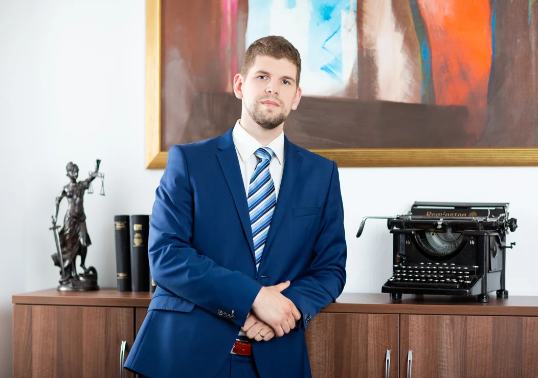 JUDr. Ondrej Brláš v kancelárii na Štefánikovej triede v Nitre